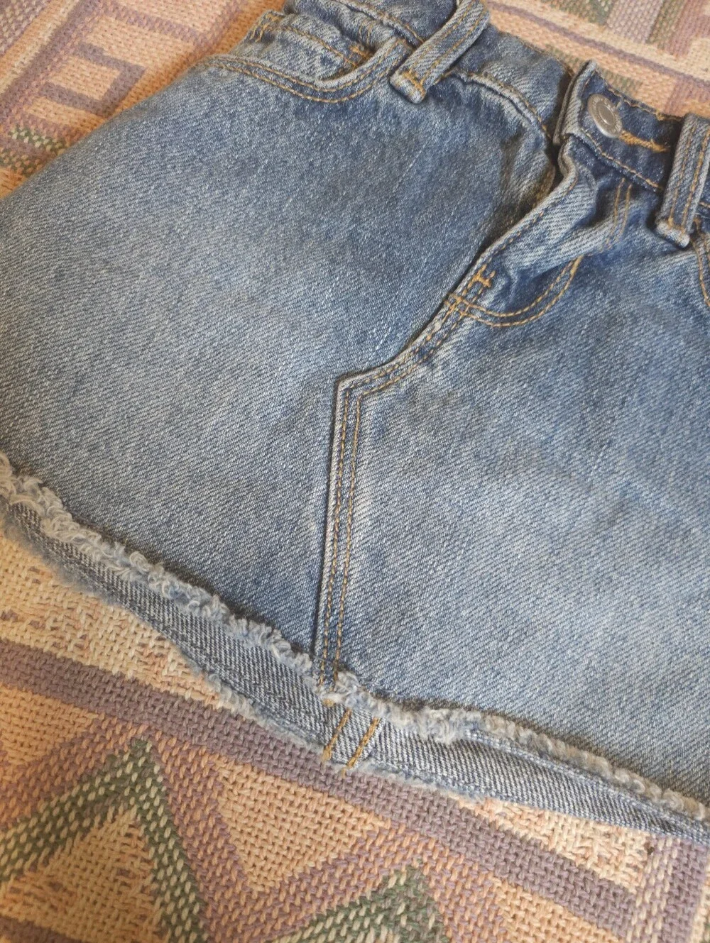 Old Navy Baby Girl Denim Skirt Size 18-24 Months